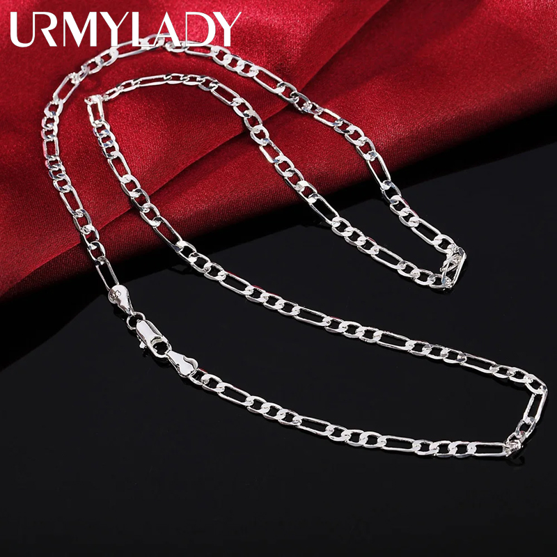 Cuban Link Chain 12Mm - 40-75 センチメートル 925 スターリングシルバー 16-30 インチファイン