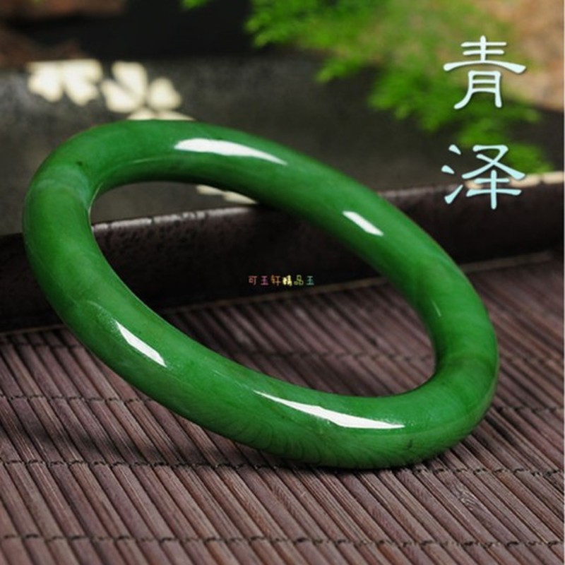 天然新疆ホータン産、細いバンド、女の子向けスタイル、古鉱山産 - Bracelets のレビューと価格