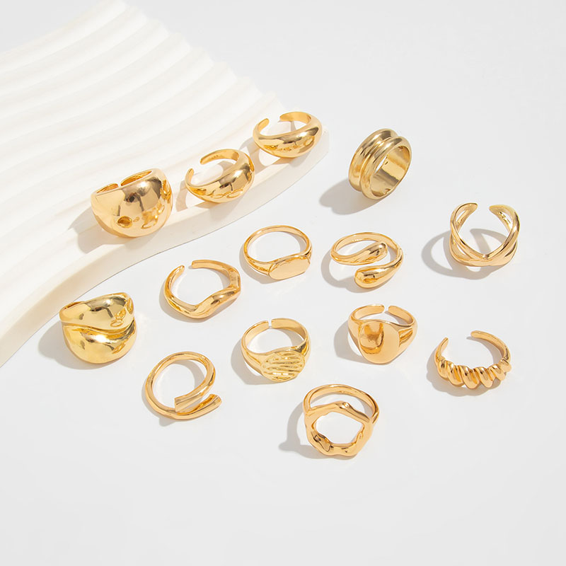 ファッションヴィンテージメタルリング女性のためのギフトパンク - Vintage Punk Knuckle Rings Set のレビューと価格