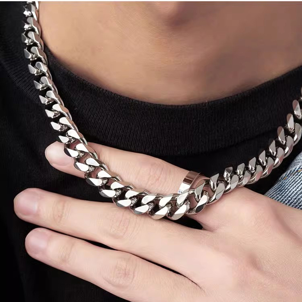 3/5/7 ミリメートルステンレス鋼キューバリンクチェーンク - Cuban Link Chain 12Mm のレビューと価格